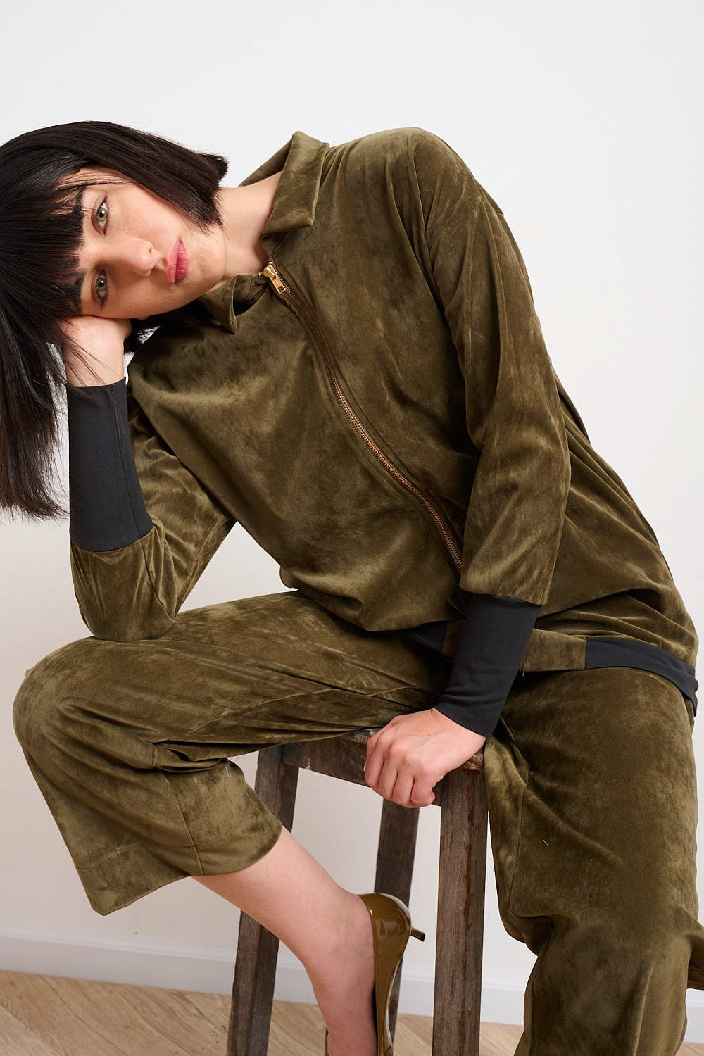 גלר. ז'קט בומבר 349 ש"ח | צילום: איה בוזגלו