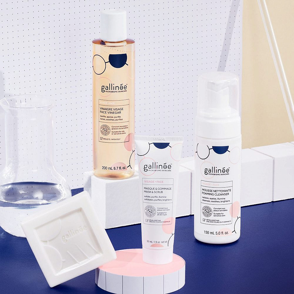 סדרת מוצרים של מותג הדרמו-קוסמטיקה Gallinée. טווח מחירים&nbsp;50-165 ש"ח | צילום: יח"צ