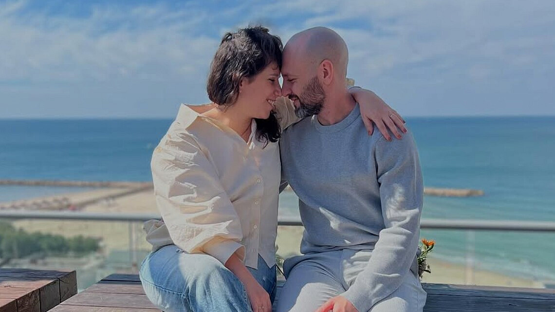 מאי שכטר ומשה יחזקאל מ"חתונה ממבט ראשון" | צילום: אינסטגרם may_shechter@