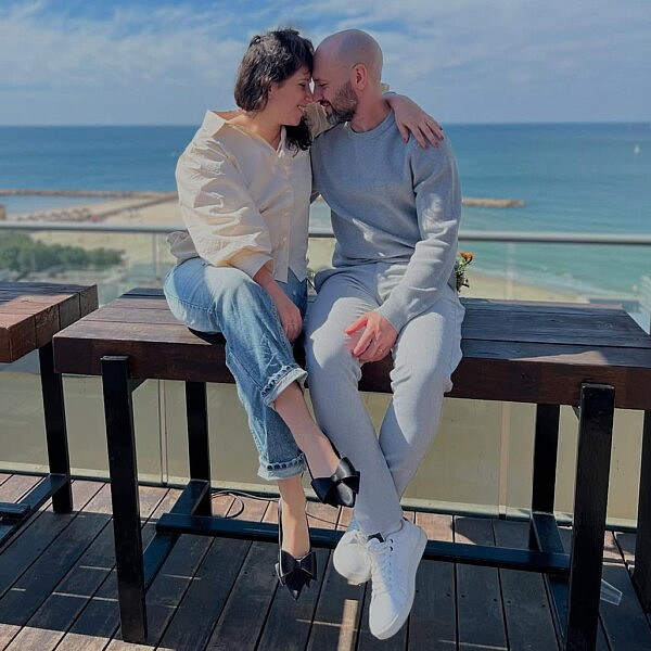 מאי שכטר ומשה יחזקאל מ"חתונה ממבט ראשון" | צילום: אינסטגרם may_shechter@