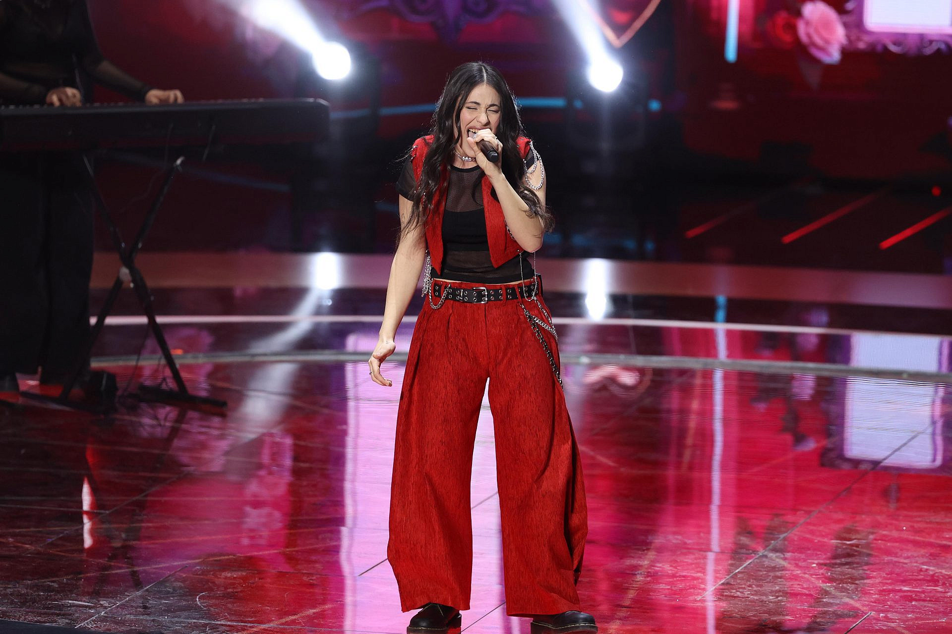 שירה זלוף בגמר "הכוכב הבא לאירוויזיון" | צילום: אורטל דהן זיו