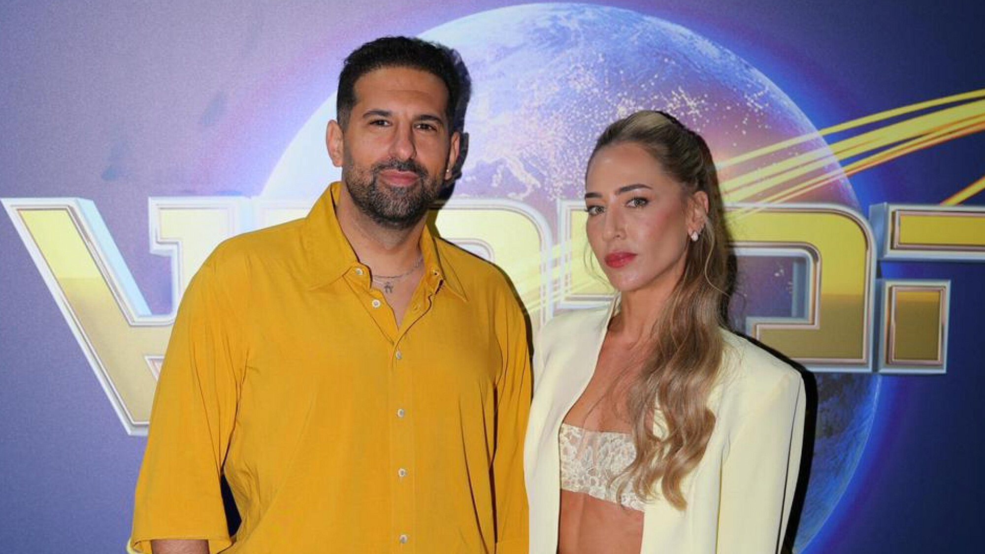 חן דריקס ויוסי עזרא באירוע השקת "המירוץ למיליון" | צילום: נדב צור