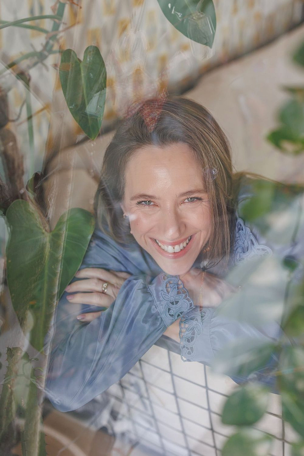 בסוף לא יצא "רצה לפוליטיקה". מור בירן מורג | איפור: הדס בור, צילום: נגה שדמי