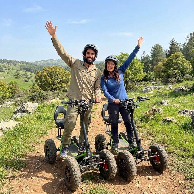 רייזרים בשטח. מלון כפר גלעדי | צילום: יח"צ