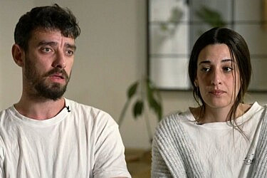 ארבל יהוד ואריאל קוניו בריאיון לשי גל | צילום מסך מתוך חדשות 12