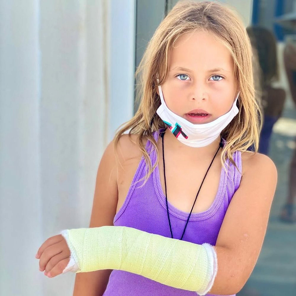 לונה, בתם של קרן פלס ונועם טור | צילום: אינסטגרם kerenpeles@