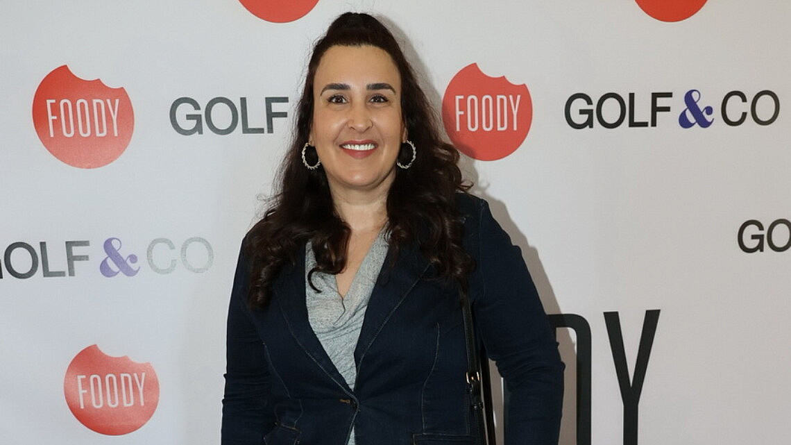 קרין גורן באירוע השקת הקולקציה FOODY x GOLF&CO | צילום: רפי דלויה