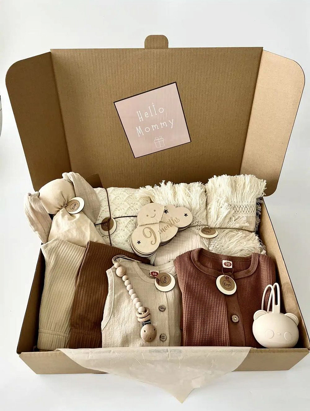 מארז לידה. צילום: Koya Baby Box