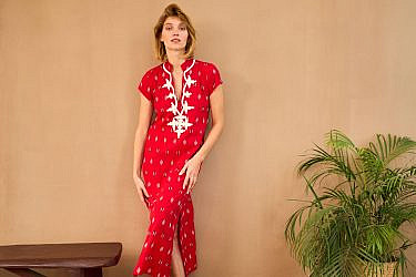 שמלת ניו יורק מקסי של המותג גלביה. צילום: עמיר צוק