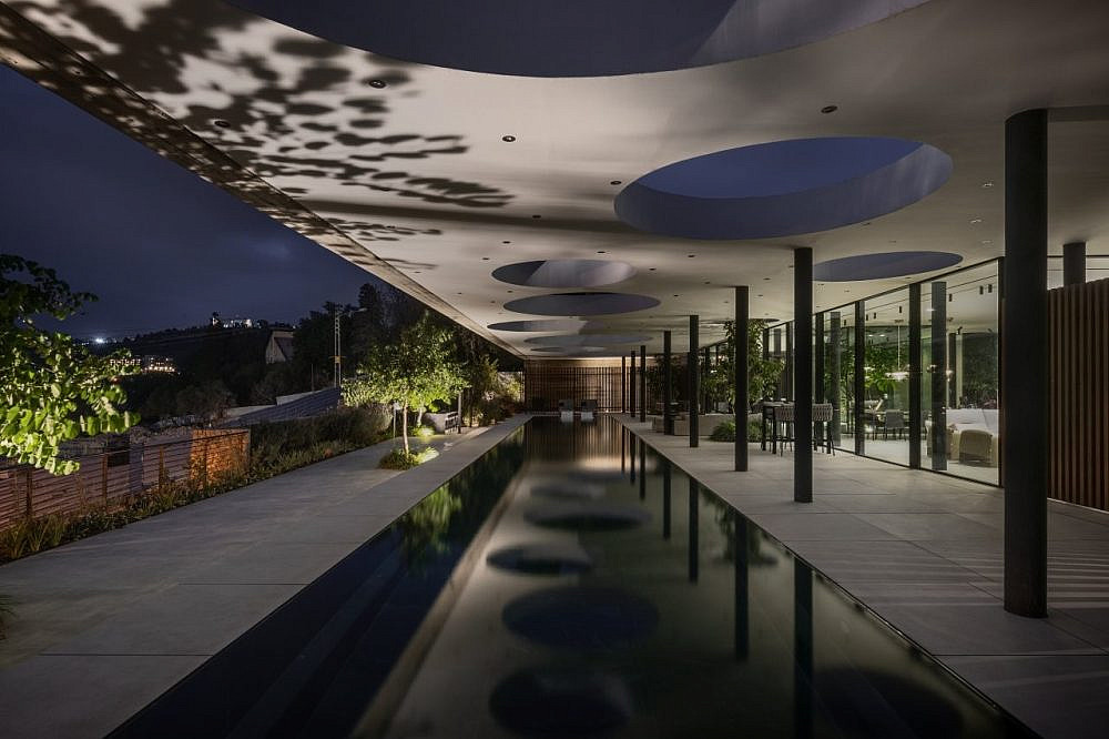 אדריכלות ועיצוב דן והילה ישראלביץ צלם עודד סמדר, בריכה פלגים