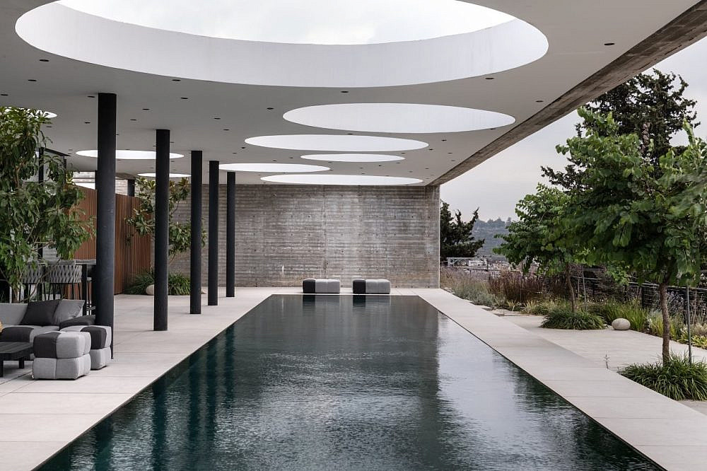 אדריכלות ועיצוב דן והילה ישראלביץ צלם עודד סמדר, בריכה פלגים