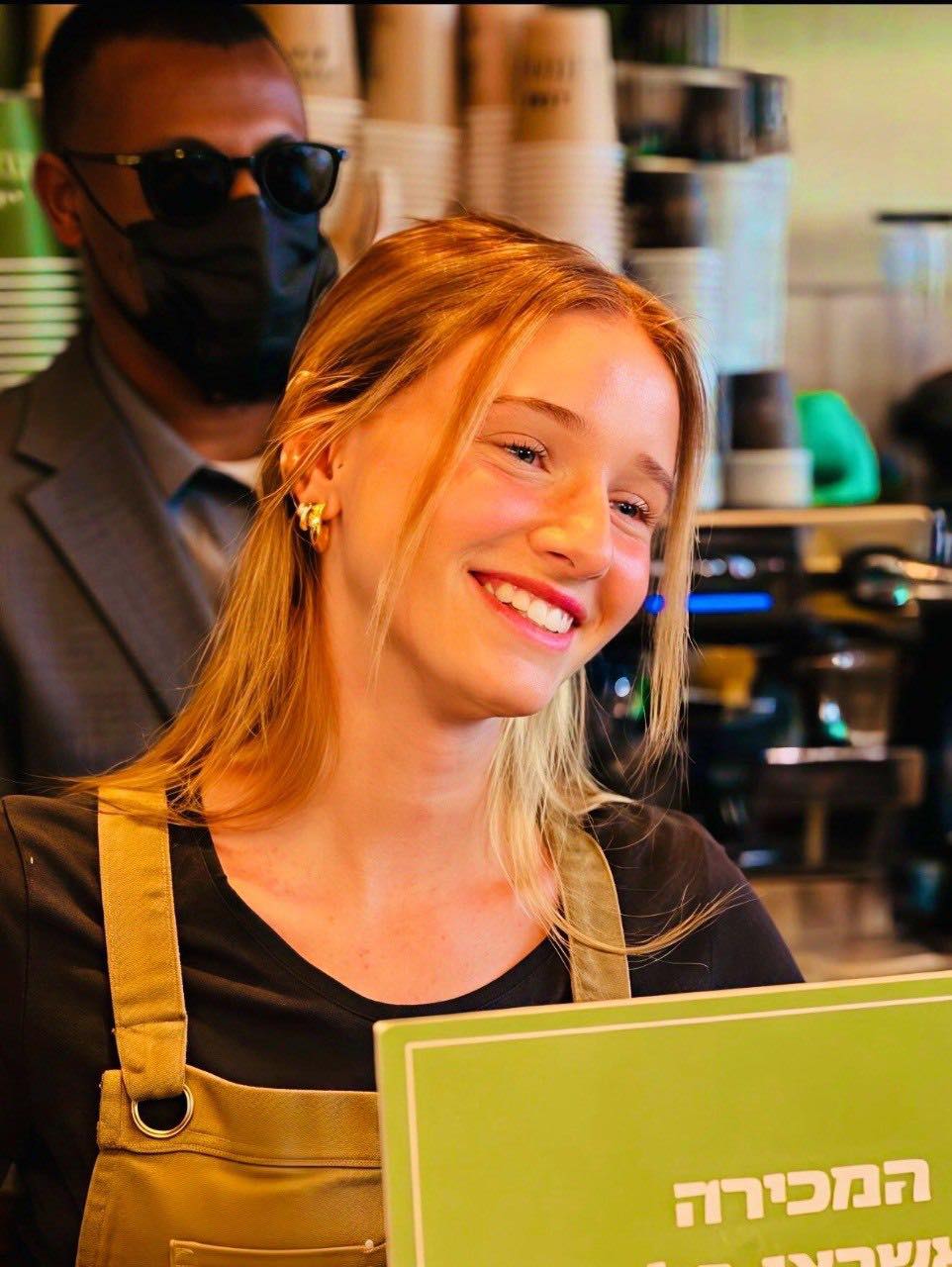 ותודה לבריסטה היפה | צילום: רשתות חברתיות לפי סעיף 27א'