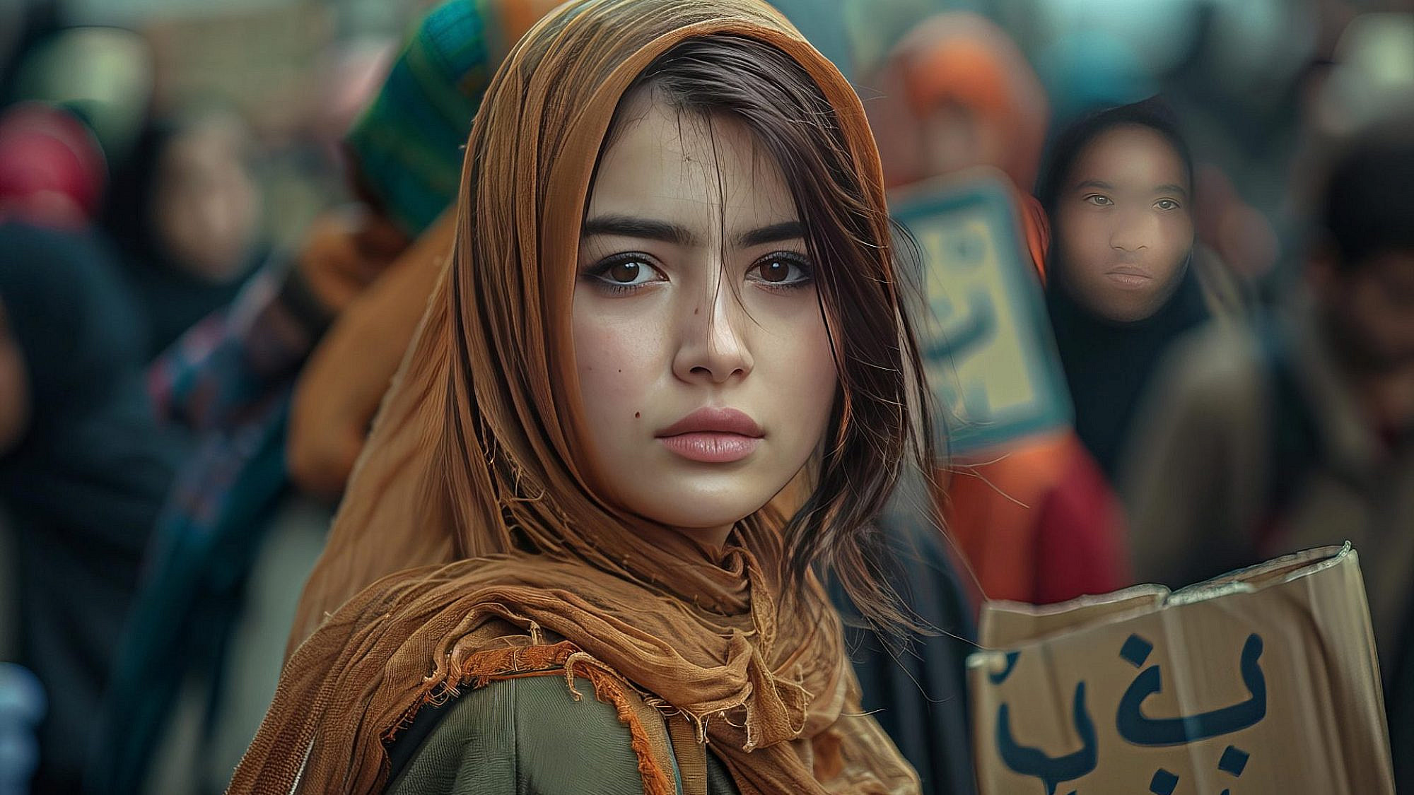תחת מעטה הרעלה: מציאות הזנות וסחר הנשים באיראן | צילום: Freepik, AI