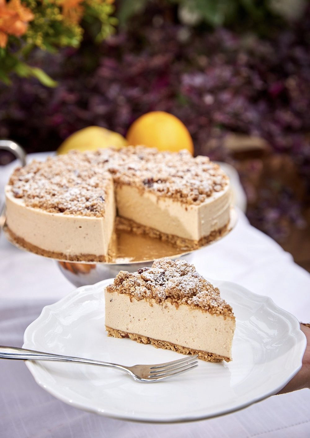 עוגת גבינה פקאן באיטס | צילום: עדי זקס