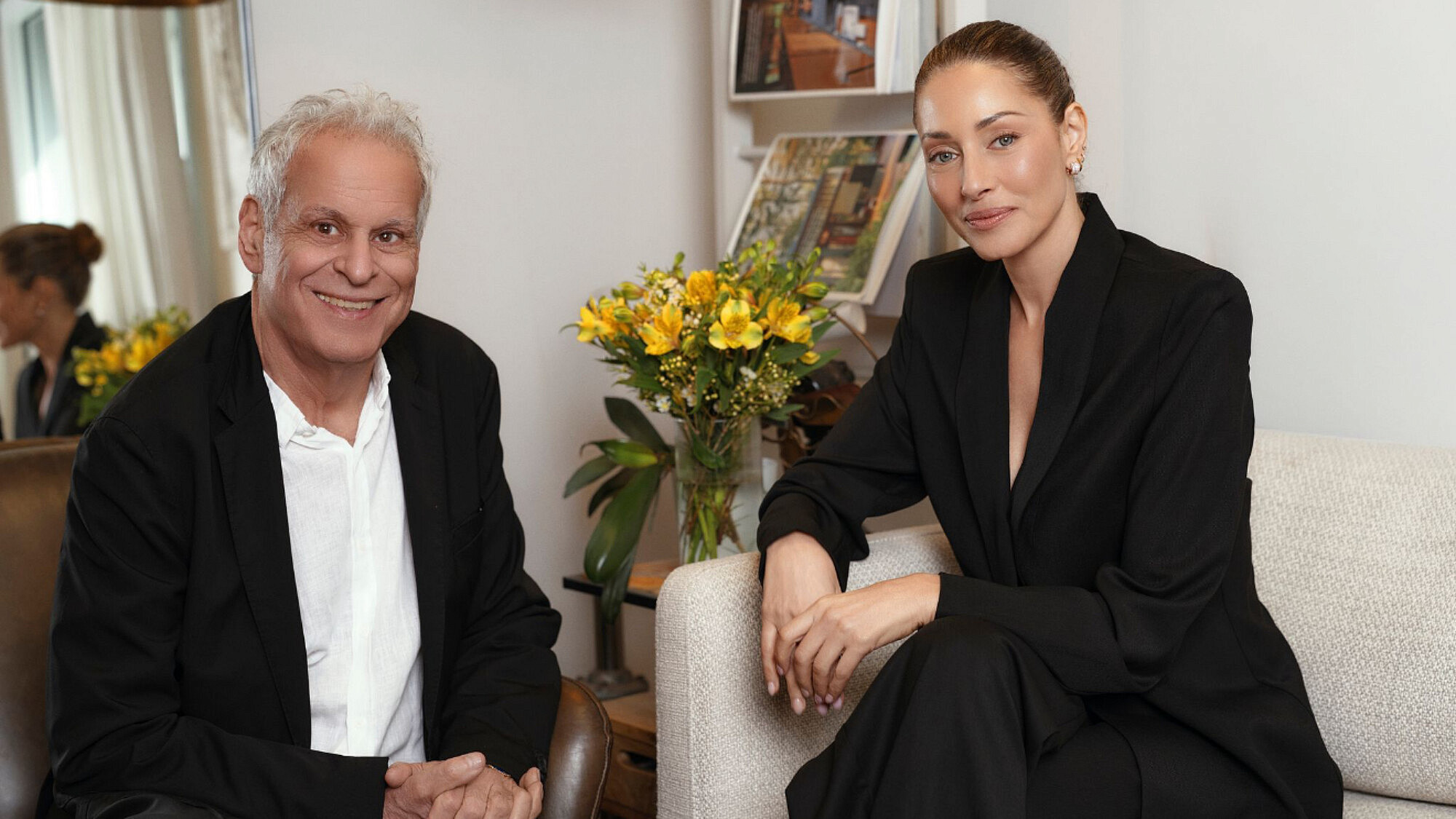 שירלי בוגנים וד"ר עמי איל. צילום: יח"צ