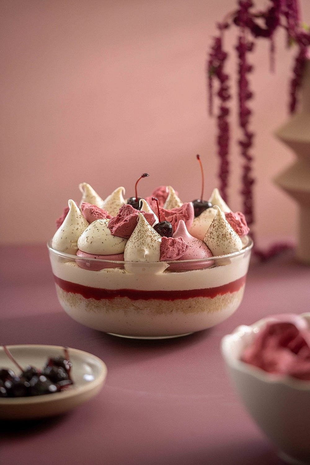 עוגת פבלובה לפסח. רולדין | צילום: רונן מנגן