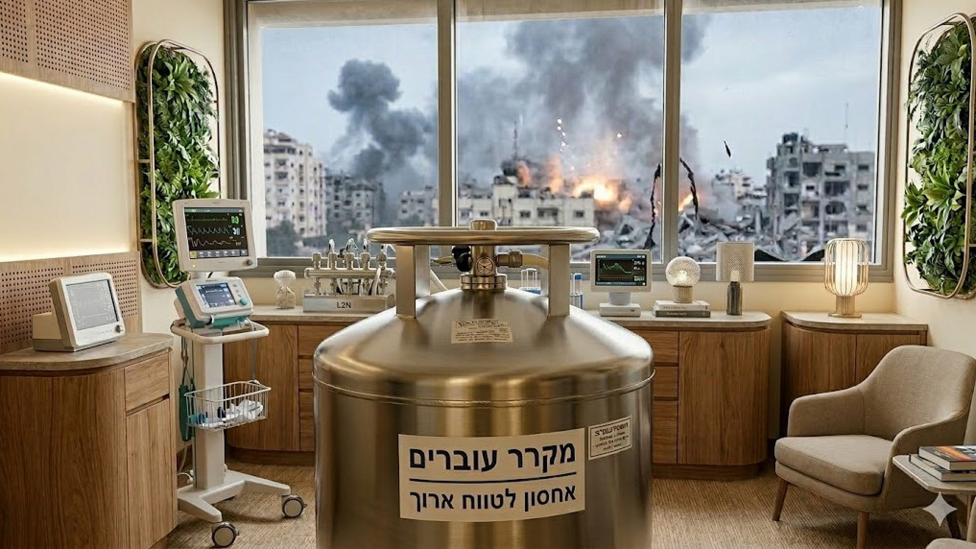 שאגת העוברים הקפואים | צילום: אילוסטרציה, AI שאגת העוברים הקפואים | צילום: אילוסטרציה, AI