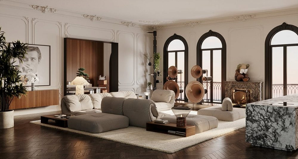 פרוייקט בפריז, עיצוב אריק בן שמחון. צילום: יח"צ