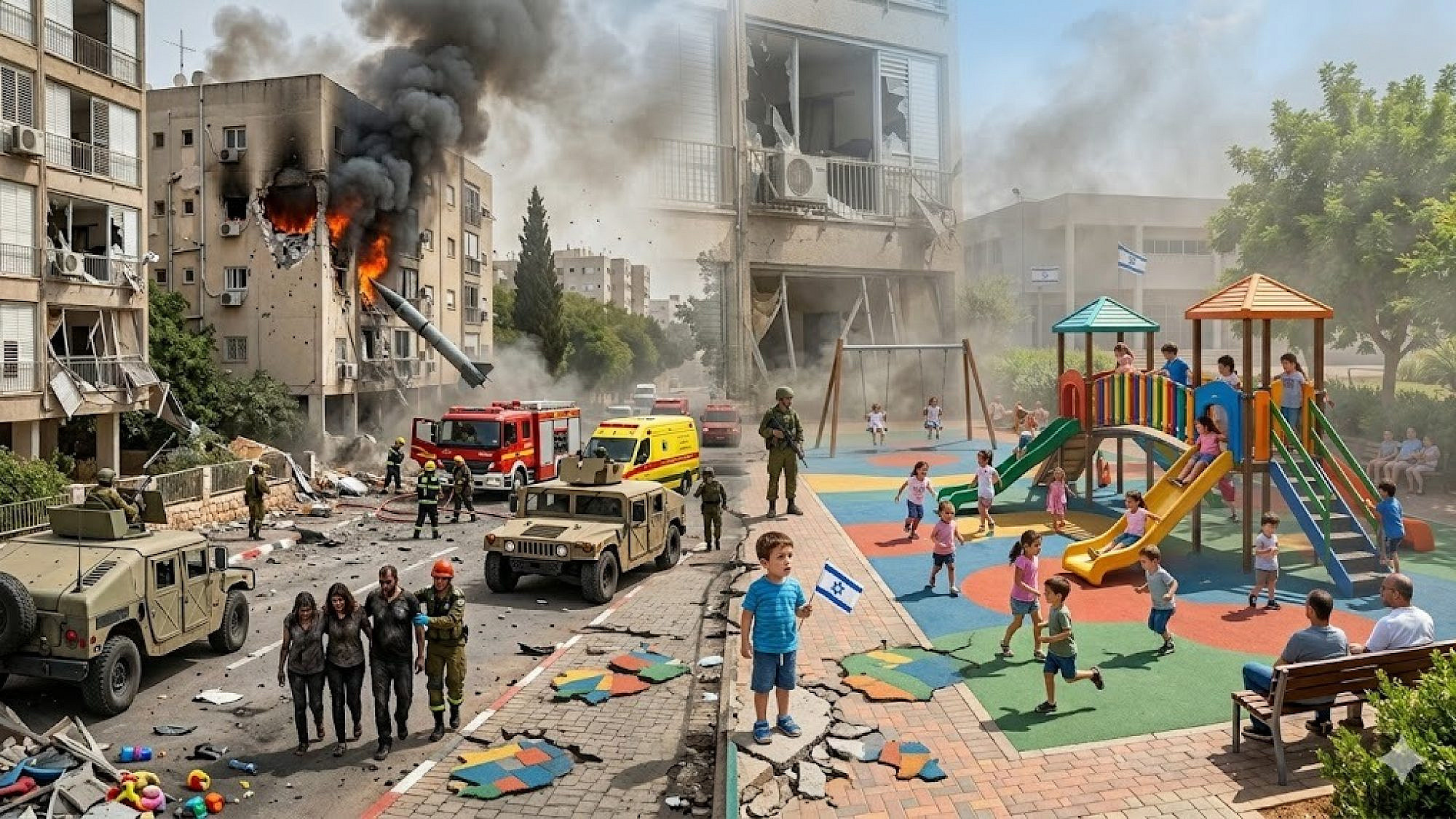 שגרה מדומה | צילום: AI