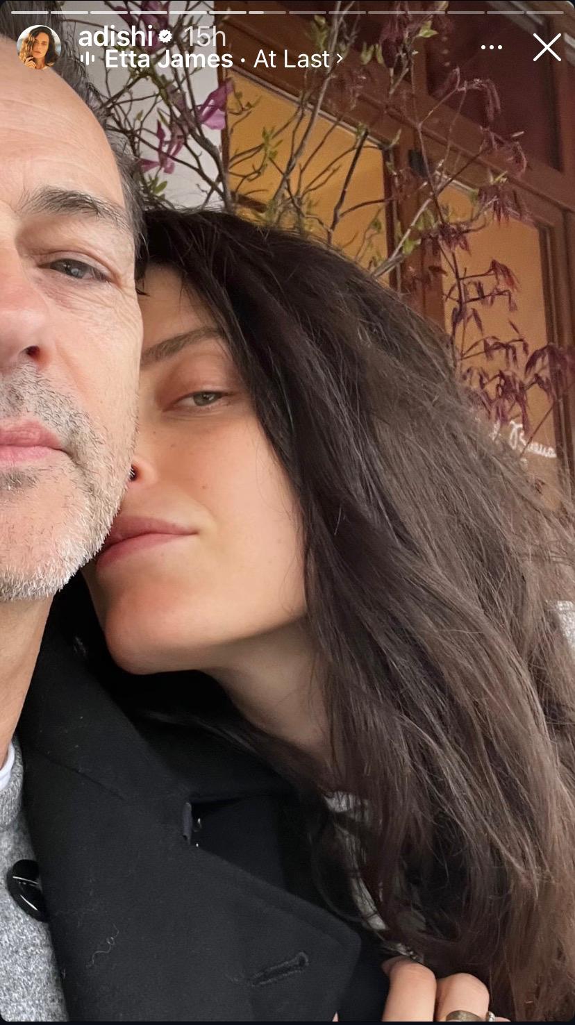 מאוהבים. עדי שילון ואקי אבני | צילום: אינסטגרם adishi@