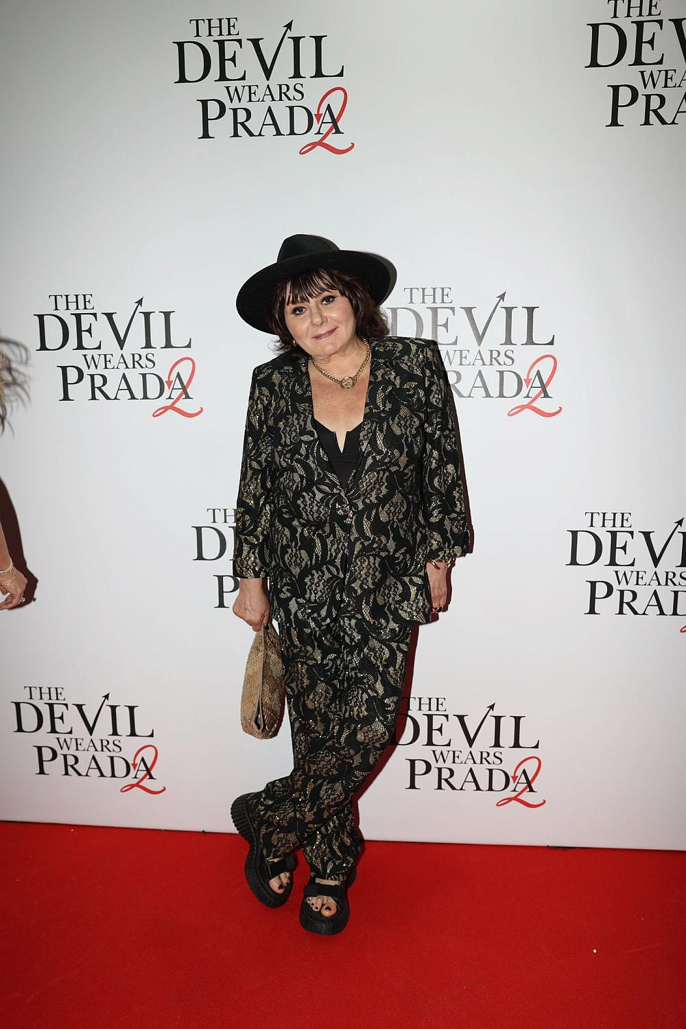 תמיד בסטייל. חנה לסלאו בפרימיירה של "השטן לובשת פראדה 2" | צילום: אור גפן