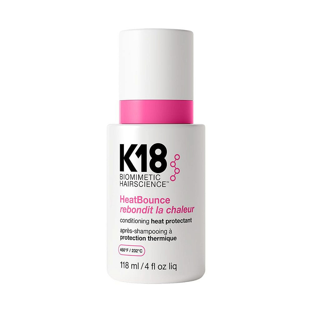 מגן חום לשיער HeatBounce של K18, מחיר 239 ש"ח ל-118 מ"ל | צילום: יח"צ מגן חום לשיער HeatBounce של K18, מחיר 239 ש"ח ל-118 מ"ל | צילום: יח"צ