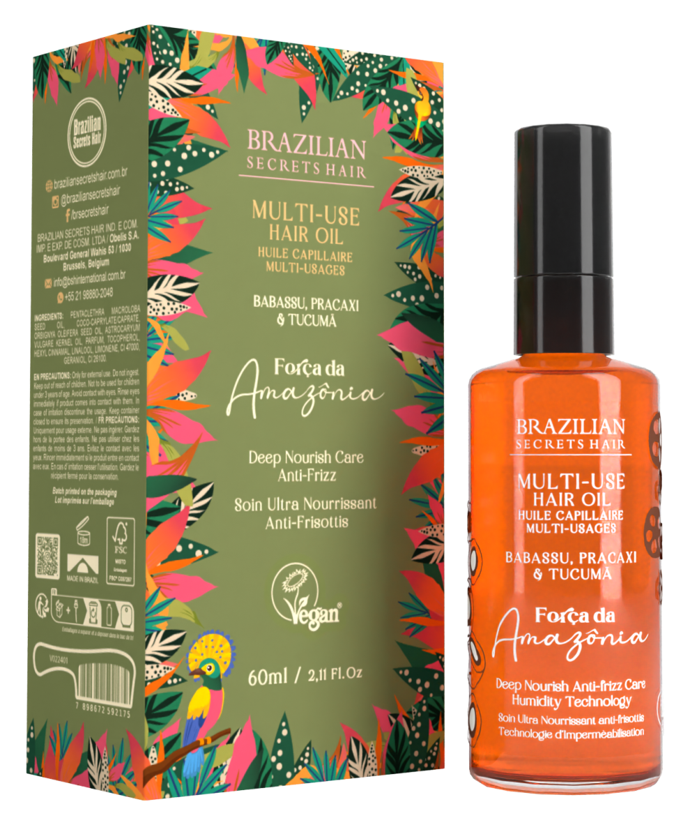 שמן לשיער של Brazilian Secrets Hair, מחיר 110 ש"ח ל-60 מ"ל | צילום: יח"צ שמן לשיער של Brazilian Secrets Hair, מחיר 110 ש"ח ל-60 מ"ל | צילום: יח"צ