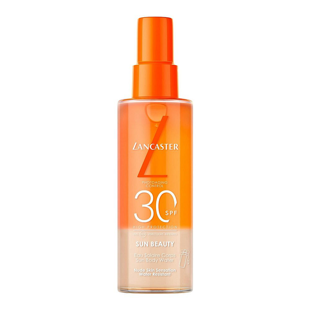 מי גוף Sun Beauty SPF30 של Lancaster, מחיר 219 ש"ח ל-150 מ"ל | צילום: יח"צ