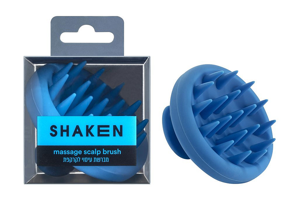 מברשת עיסוי לקרקפת של SHAKEN מבית סופר-פארם, מחיר 39 ש"ח | צילום: יח"צ