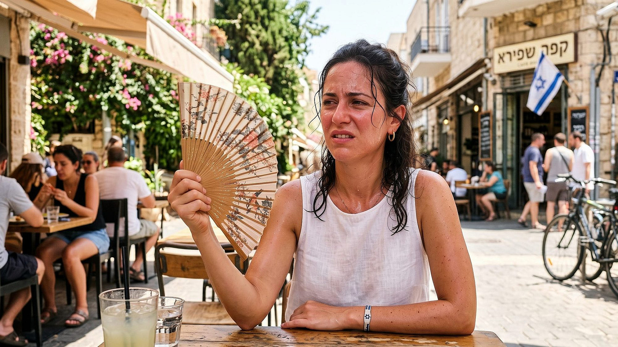 חום יולי אוגוסט אז היה כבד מאוד | אילוסטרציה: AI חום יולי אוגוסט אז היה כבד מאוד | אילוסטרציה: AI