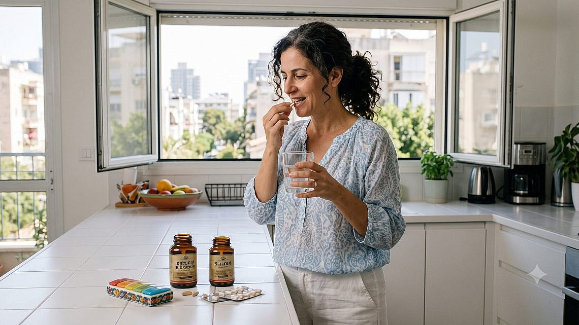 תוספי תזונה. מה עוזר ומה סתם בזבוז? | אילוסטרציה: AI תוספי תזונה. מה עוזר ומה סתם בזבוז? | אילוסטרציה: AI