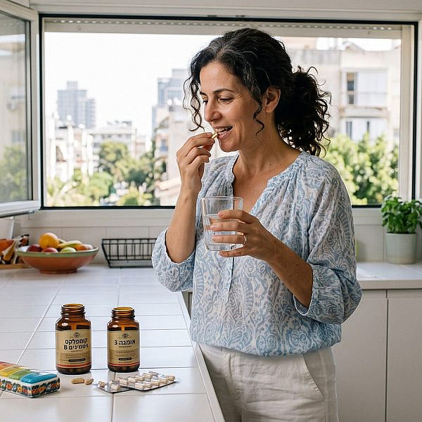 תוספי תזונה. מה עוזר ומה סתם בזבוז? | אילוסטרציה: AI
