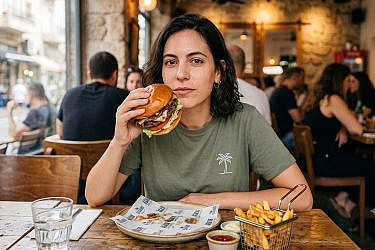 שוב המבורגר? | אילוסטרציה: AI