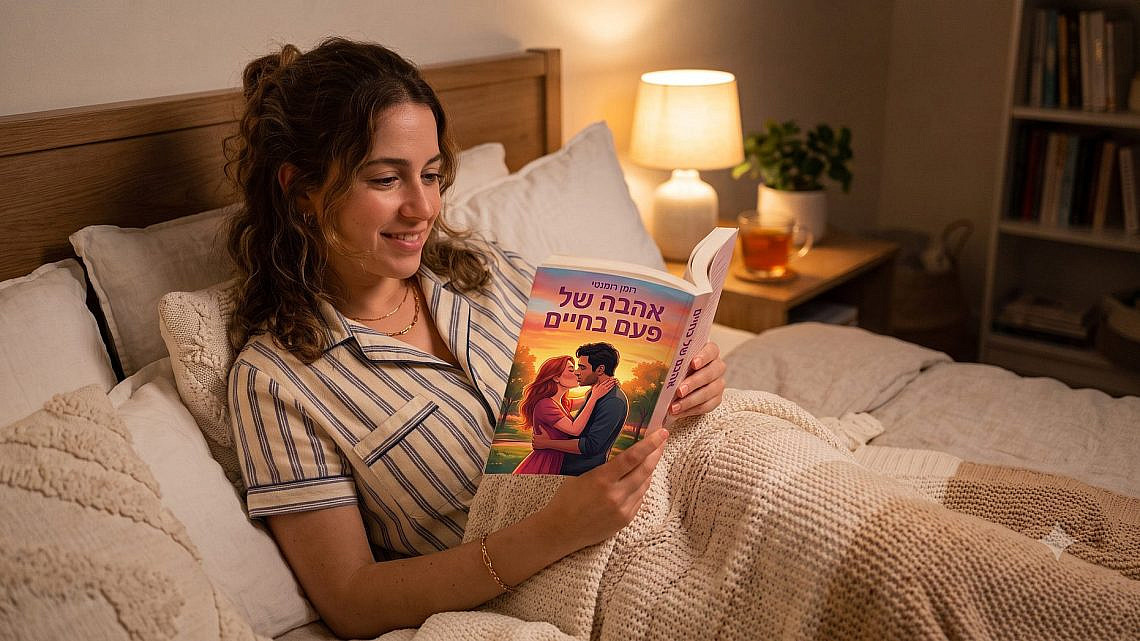 קוראת אבל מתביישת | אילוסטרציה: AI