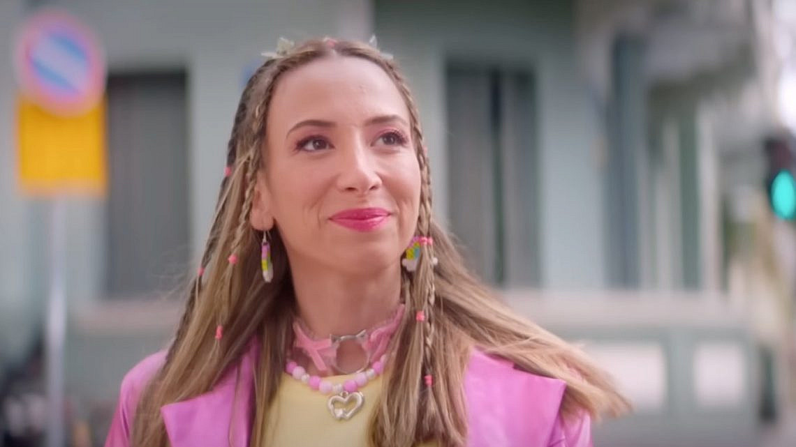 זה לא קל, זה לא פשוט. אושרית כהן ב״הפשוטע״ (צילום מסך: כאן 11)