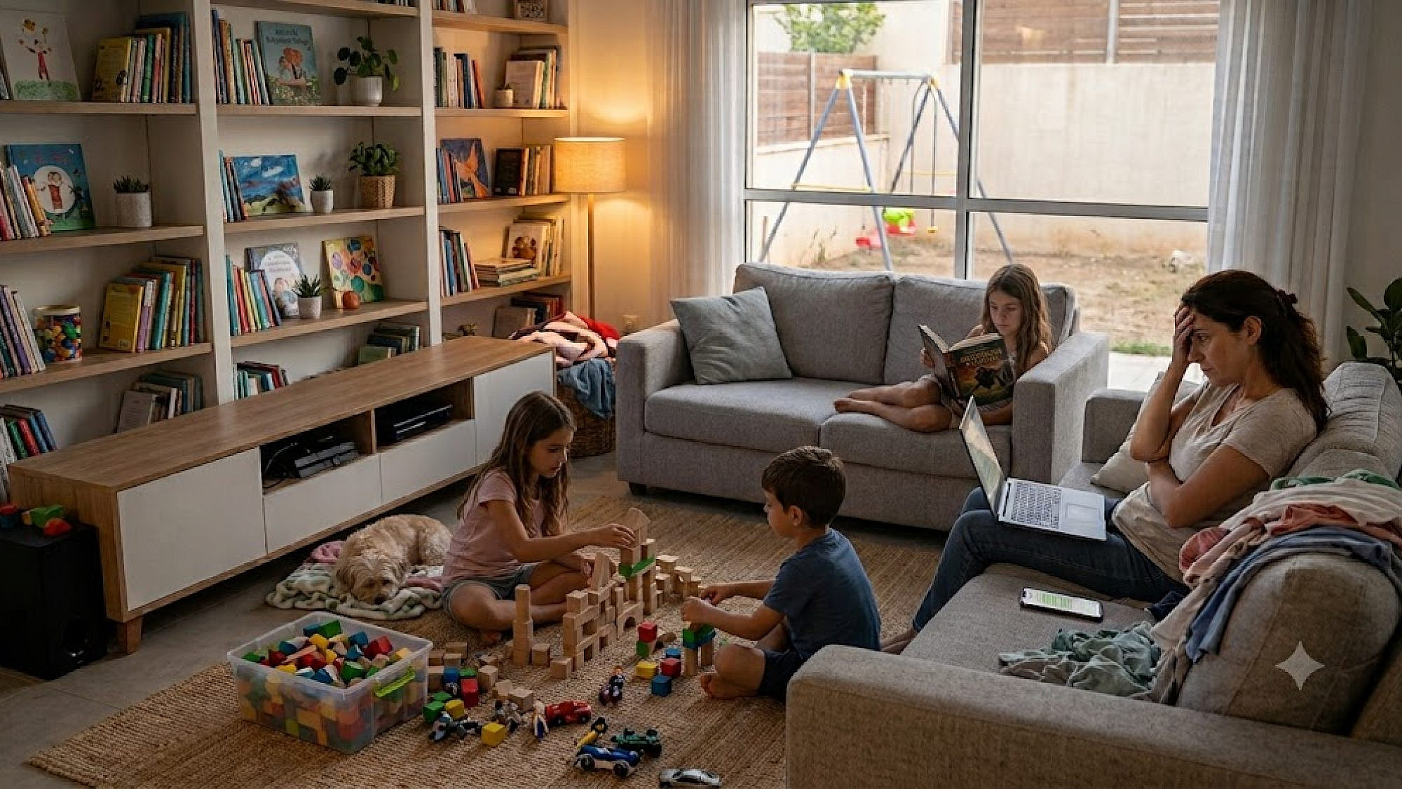 גם לשעמום יש תפקיד בחופש הגדול | אילוסטרציה: AI