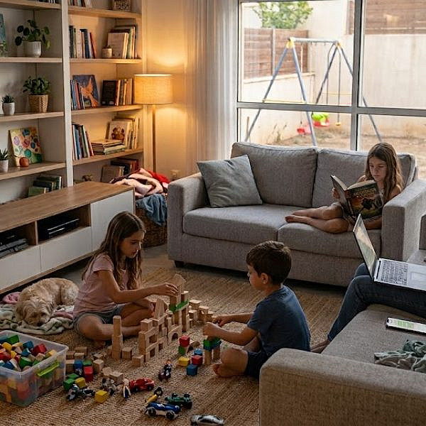 גם לשעמום יש תפקיד בחופש הגדול | אילוסטרציה: AI
