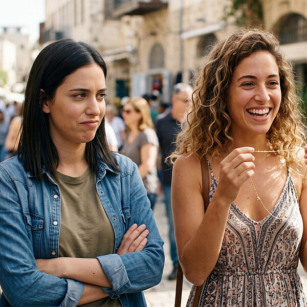 הקנאה נחמה | אילוסטרציה: AI