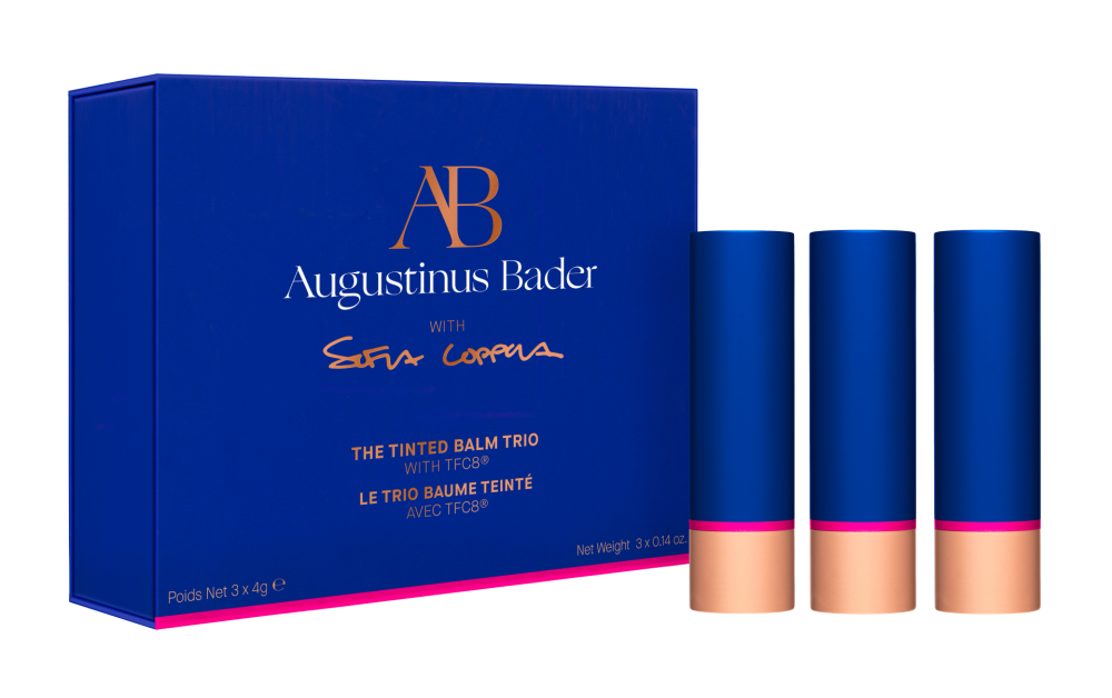 AUGUSTINUS BADER X Sofia Coppola.  מארז שפתונים THE TINTED BALM, מחיר 499 ש"ח | צילום: יח"צ