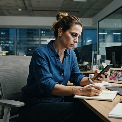 זה בסדר לעצור לרגע | אילוסטרציה: AI