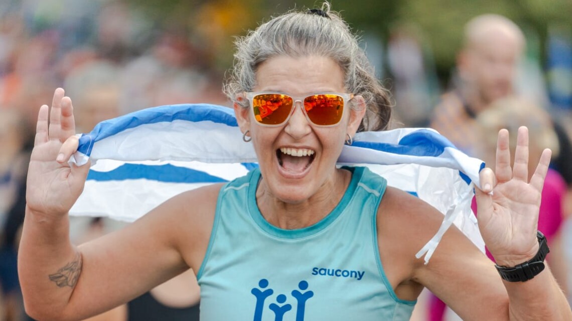 כל הדרך לניצחון. שמרית טל גורטלר אחרי מרתון ניו יורק | צילום: אבישי בדולח
