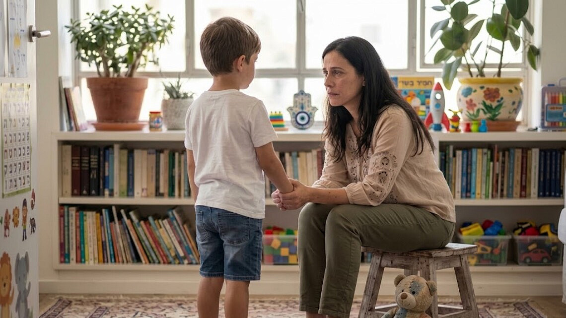 איך לדבר עם הילדים על מה שאי אפשר באמת להסביר? | אילוסטרציה: AI