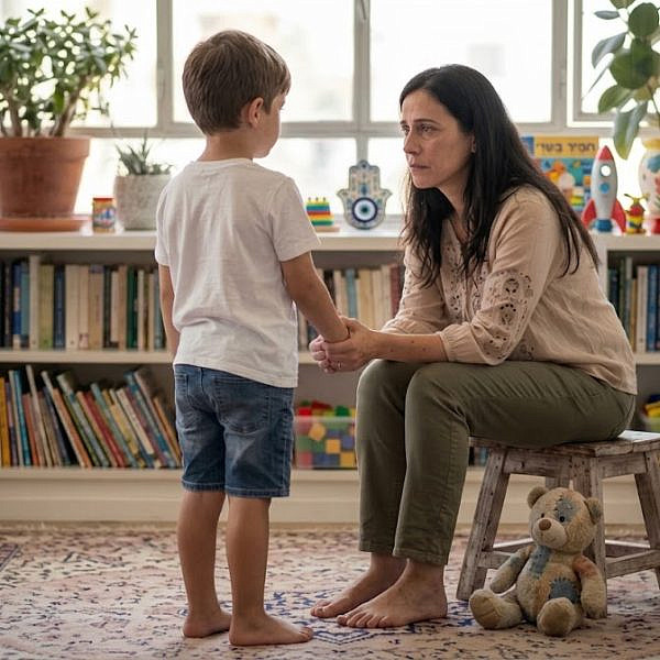 איך לדבר עם הילדים על מה שאי אפשר באמת להסביר? | אילוסטרציה: AI